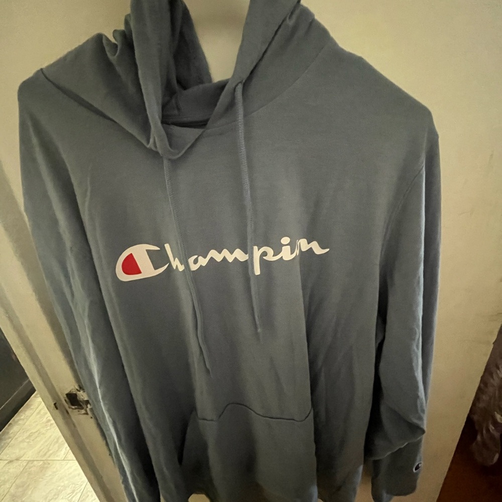 Champion Blue Hoodie